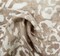 1 Yard Dark Taupe/Ivory Crinkle Rayon Woven Fabric 50/52 Inch Wide for Sewing and Apparel